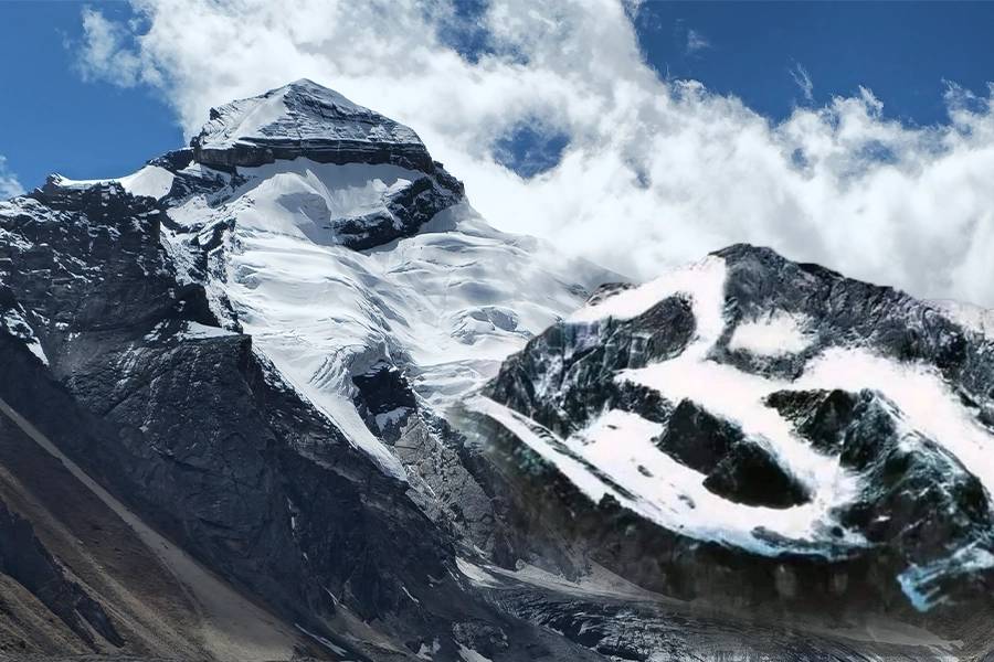 Adi Kailash and Om Parvat